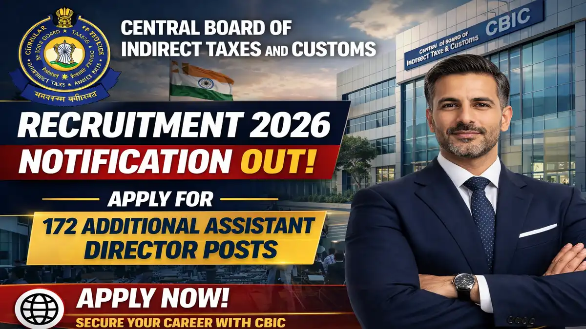 CBIC Recruitment 2026