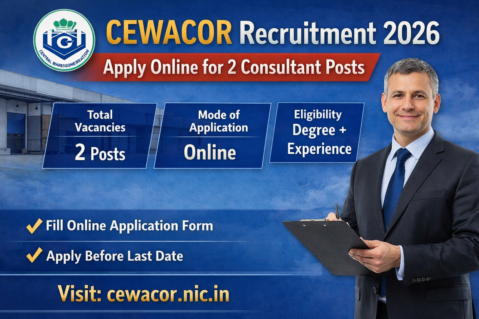 CEWACOR Recruitment 2026