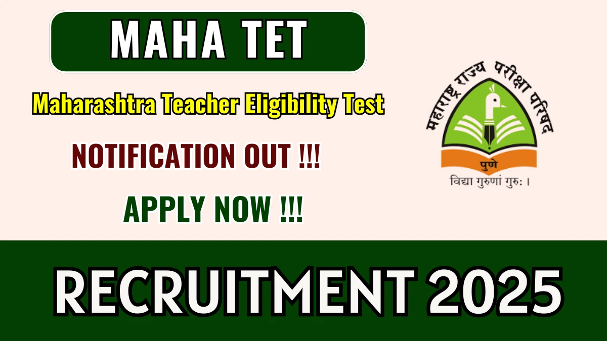 Maharashtra TET 2026