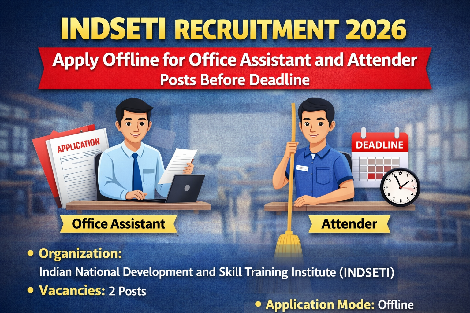 INDSETI Recruitment 2026
