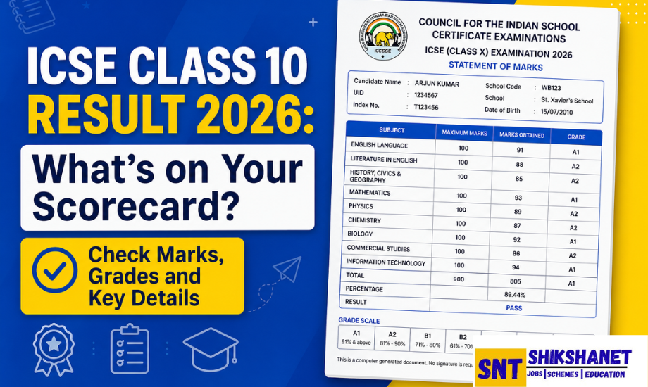 ICSE Class 10 Result 2026