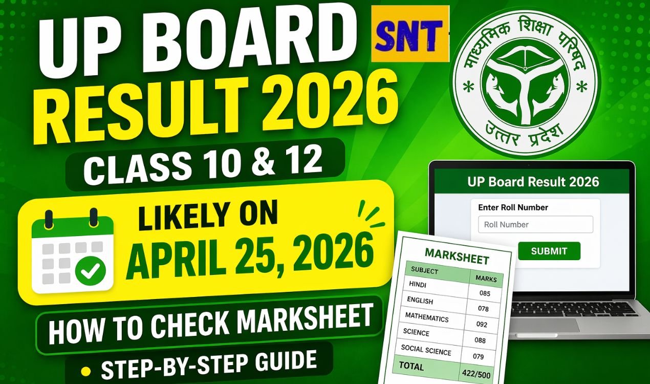 UP Board Result 2026 Date