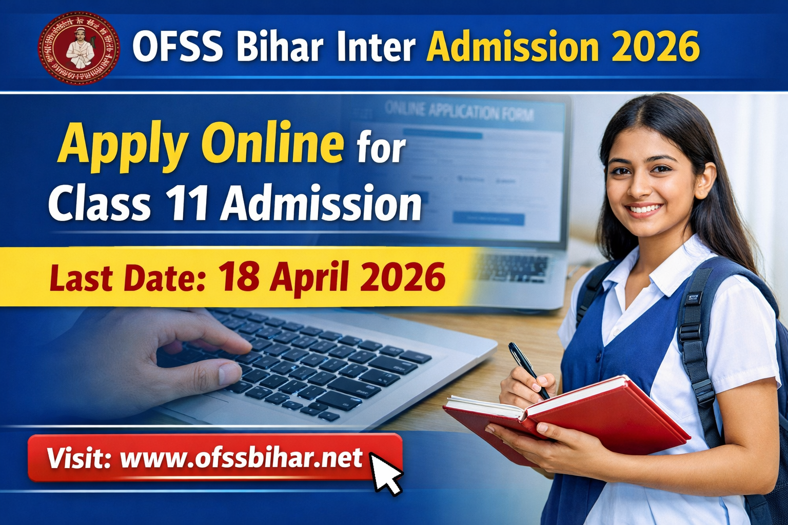 OFSS Bihar 11th Admission 2026